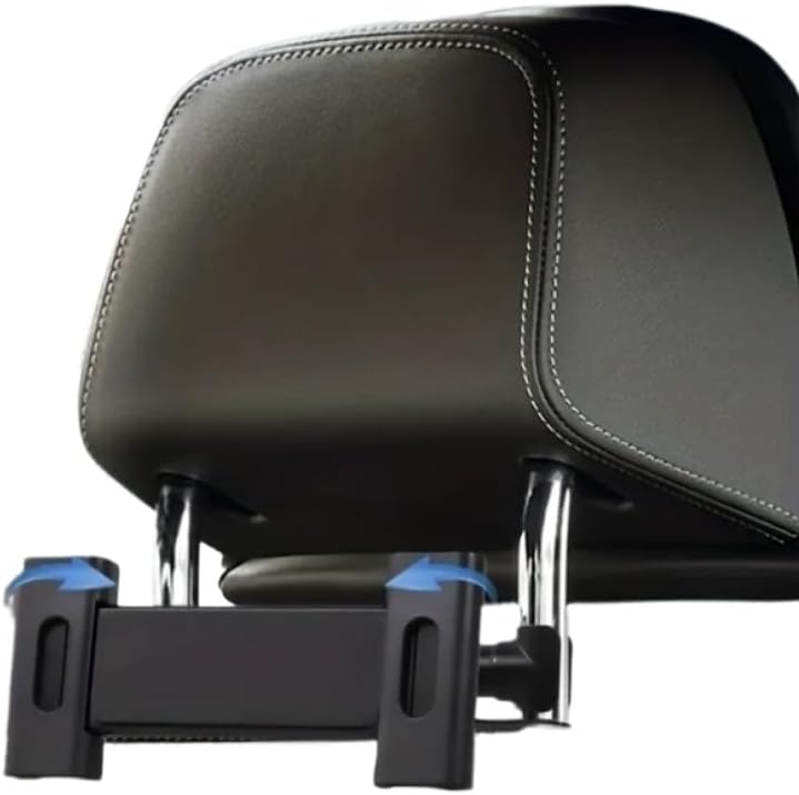 Car Tablet Holder Headrest Mount Adjustable Stand Cradle Compatible with 5" to 12.9" Cell Phones and Tablets