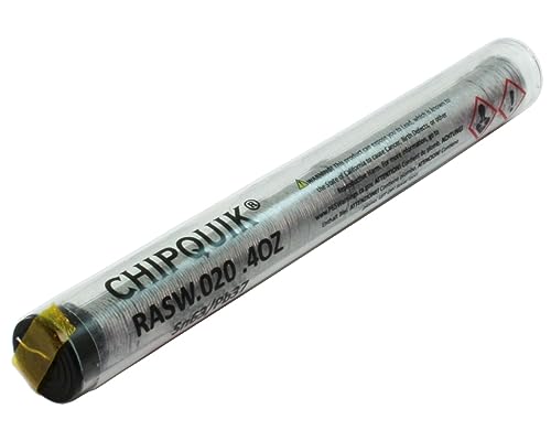 Image of Chip Quik RASW.020 .4OZ Solder Wire Pocket Pack 63 /37 Tin /Lead Rosin Activated .020 .4oz