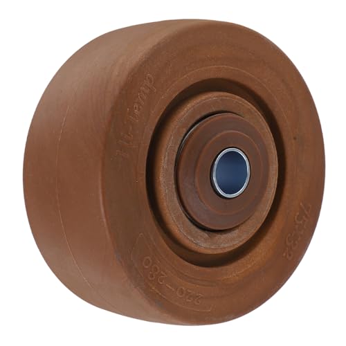 Mipcase Rueda Giratoria de Nylon Reforzado 3 Pulgadas Resistente a Altas Temperaturas Rodamiento para Rejillas de Horno y Congelador Rueda de Repuesto Industrial para Carro y Equipo