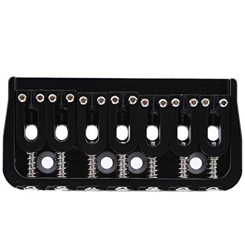 Chevalet guitare 7 cordes GA891 fixe noir parfait pour vos sessions d'enregistrement en studio