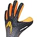 HO Soccer Premier Neo Junior Goalkeeper Gloves Size 4 Black/Orange