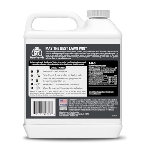 Turf Titan Root Booster líquido 32 oz con aplicador de manguera miniatura 7