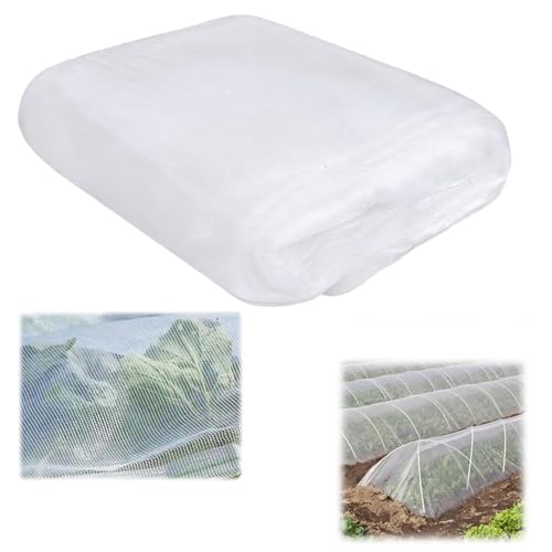 Butterfly Netting Garden Netting For Veg Patch Fine Mesh Protect Your Plants From Pests Durable Netting For Plants Ideal For Agriculture Gardening And Orchards White (2M×5M