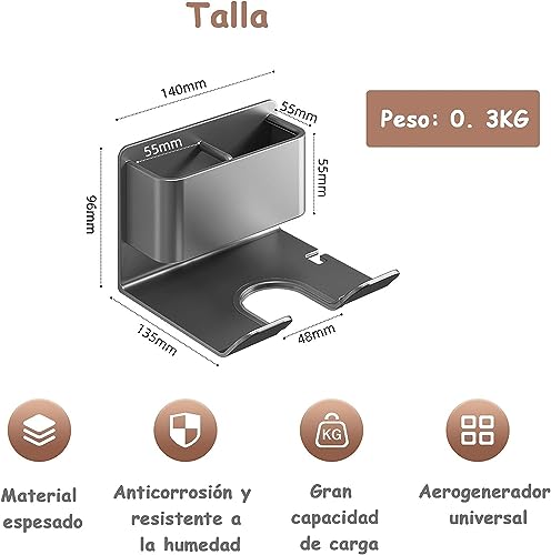 Porta Secador de Pelo 5 Imagen adicional