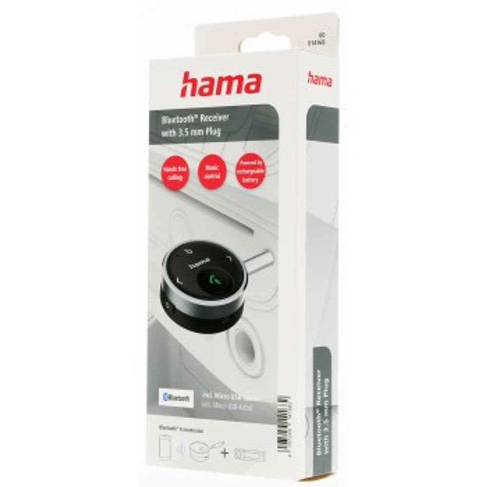 Bluetooth Handsfree-installatie voor Auto - Ontvanger Met Sigarettenaansteker en Magnetische Houder Met 3,5 Mm Aux-ingang