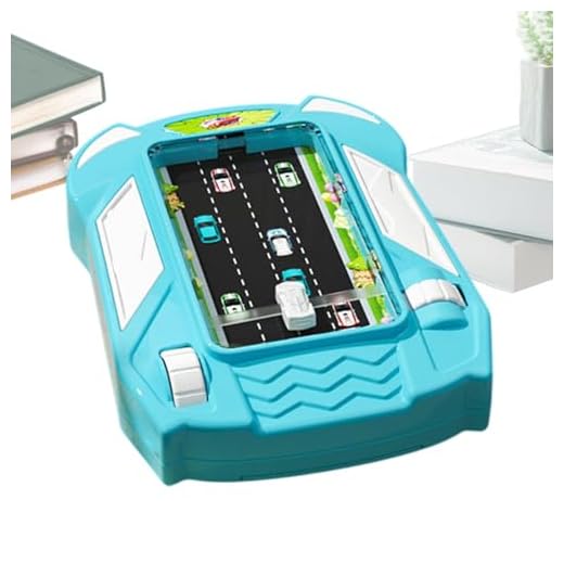 Console de jogos de corrida, console portátil de corrida para crianças | Console portátil de jogos de corrida Console portátil de condução - Simulador de condução de quebra-cabeça de jogo de corrida i