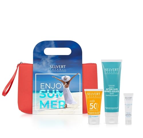 Pack Sun Care | Pack solar After Sun 150ml + Crema Solar Facial 50ml + Crema Redensificadora 15ml - Selvert Thermal