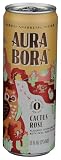 Aura Bora Herbal Sparkling Water Cactus Rose, 12 Ounce