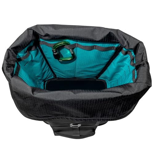 Notch Approach Rope Gear Bag, Black, 50L Capacity (99754)