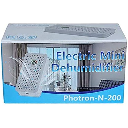 Photron N-200 Rechargeable Electric Mini Dehumidifier with Silica Gel for Moisture & Fungus Control for DSLR Cameras & Lenses
