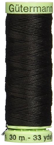 Hilo Gutermann Topstitch Heavy-Duty 33yd Marrón miniatura 1