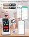 HealthTree Infant Handheld Pulse Oximeter Oxygen Monitor Fingertip for Adult Baby, Rechargeable Oximeter with Overnight Continuous, Alarm
