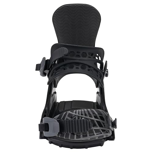 image for 5th Element Summit Stealth Adult Snowboard Bindings for Men-Designed f