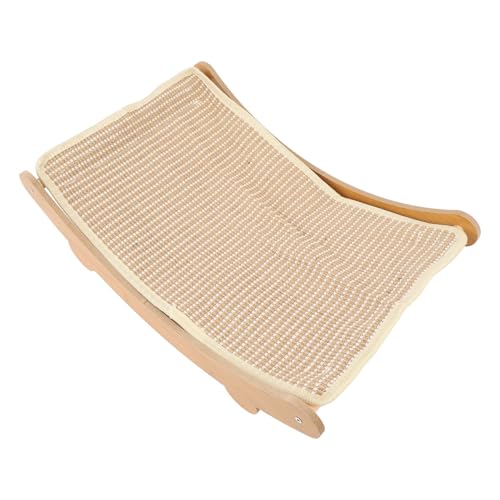 OKJHFD Cat hammock chair, scratch resistant wooden rest lounge chair, furniture protector, cat scratch bed, safe and comfortable home (Large)