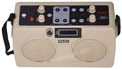 Electronic Tanpura/Tabla - RADEL Milan Digital Tabla Plus Tanpura, Digital Tabla and Tanpura Sound Machine, Tabla/Tanpura/Tambura Sampler, Instruction Manual, Bag, Power Cord (PDI-DIF) - Thumbnail 2