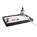 KDMB Zen Garden Set, Zen Meditation Sand Table Seduto Buddha Statua Decorativa Pebble And Sand Regali buddisti Giapponesi