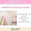 CELEFIT Double Effect Cleanser Oil to Foam - Korean Cleansing Oil Makeup Remover Foaming Facial Cleanser | Makeup Remover Oil to Foam Cleanser Face Wash for Women & Men | Korean Oil Cleanser (6.34oz)