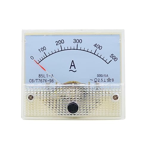 Panneau de compteur de courant analogique 85L1 ampèremètre CA robuste 10A - 7