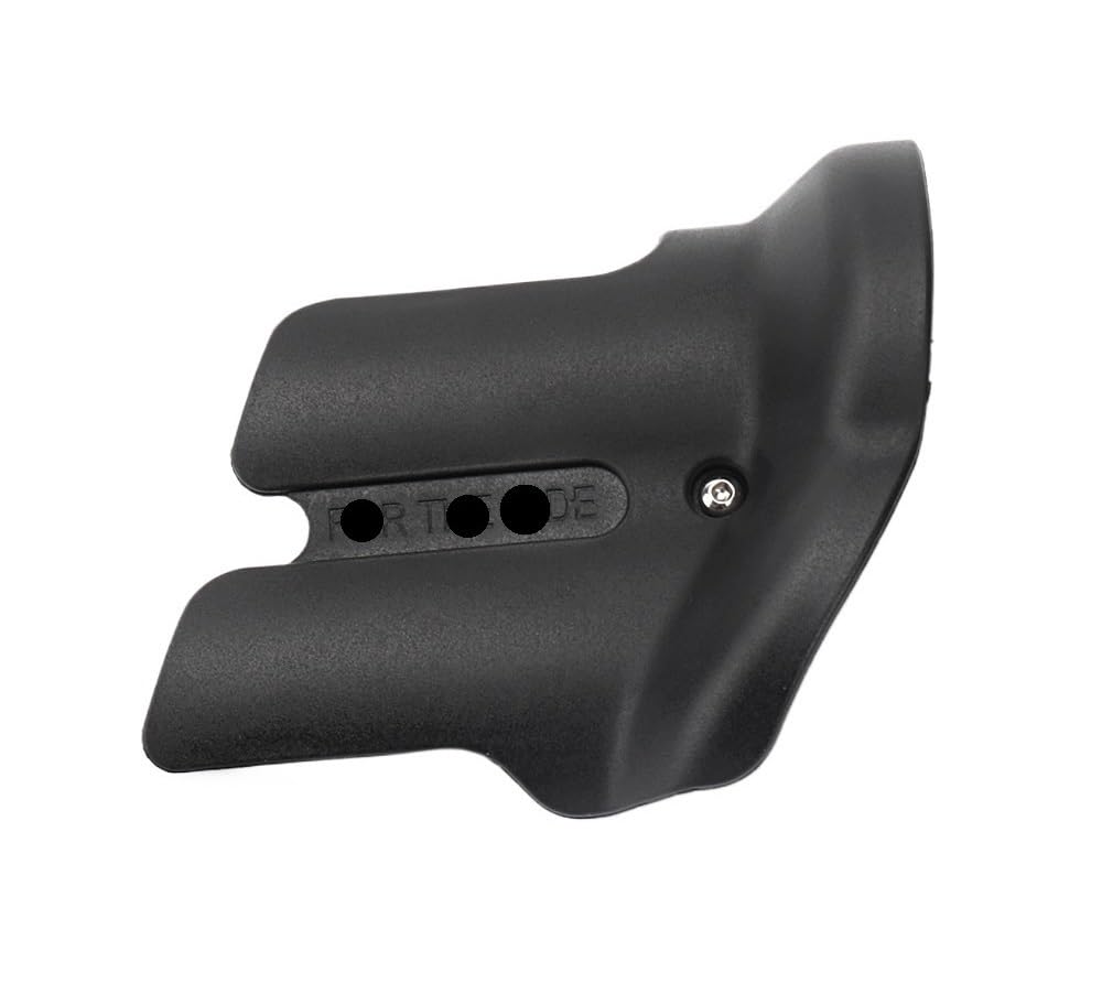 Scudo Termico Scarico Moto Accessori Moto Per SCRAMBLER Per Scrambler 1200 Scudo Termico Curva Copertura Tubo Marmitta Di Scarico Protezione Nera