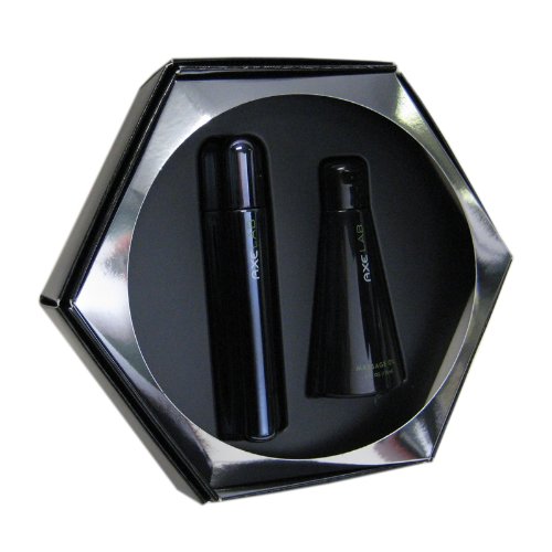 Axe Lab Gift Set for Men Eau De Toilette Spray 1.7 oz + Massage Oil 4 oz.