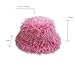 Winter Soft Faux Fur Plush Bucket Hat, Lovely Fisherman Cap Fashion Outdoor Thick Warm Fashion Sun Cap for Women Black