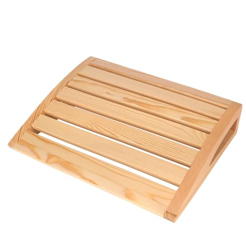LIBKUR Sauna Headrest for Inside Sauna - Cedar Wood Sauna Pillow - Sauna Accessory Gift for Sauna...