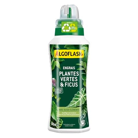 Algoflash Engrais Liquide Plantes Vertes 500 mL Cover