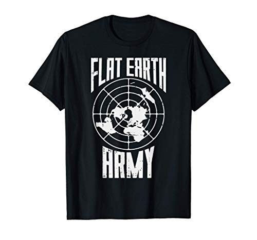 Flat Earth Vintage Conspiracy Theory Earthers Gift Camiseta
