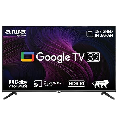 Image of Aiwa 80 cm (32 inches) Google TV | HD Ready | Smart TV | LED Display | Built-in Apps | Magnifiq Series Bezel-Less | 1.5 GB RAM | Dolby Audio | Signature Sound | AS32HDX1-GTV
