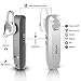 Bluetooth Headset for Cell Phones, V5.0 Wireless Bluetooth Earpiece for iPhone, Android, Samsung, IPX5 Waterproof 16 Hrs Talking Hands Free Earphone with Noise Cancelling Mic for Outdoor/Business