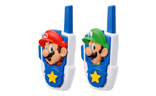Super Mario Walkie Talkies for Kids, Static Free and Extended Range Indoor and Outdoor Toys for Fans of Mario Toys by eKids - Image 8