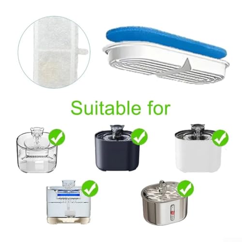 Filtros para fuente de agua para gatos FT888, pack x10 miniatura 6