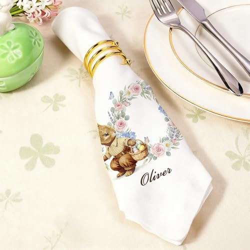 Servilleta de Tela Personalizada para Pascua 17.7 x 17.7 in miniatura 4