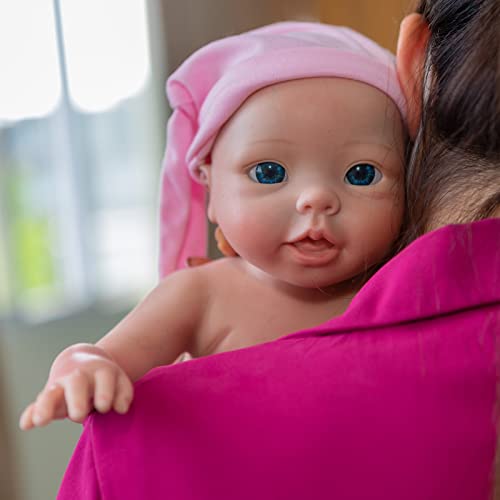 Muñeca Reborn Bebé de Silicona 20 pulgadas Realista miniatura 3