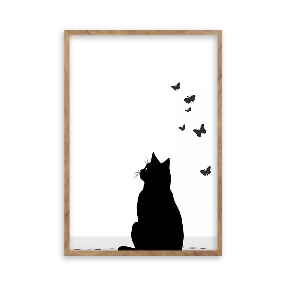 阪画屋 猫アートパネル 40×30cm