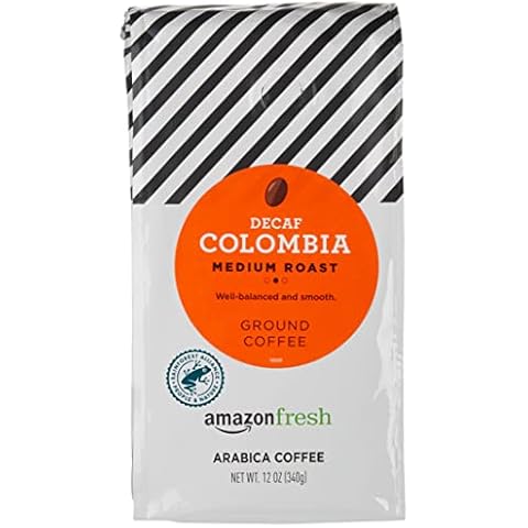 AmazonFresh Decaf Colombia Ground Coffee Cover