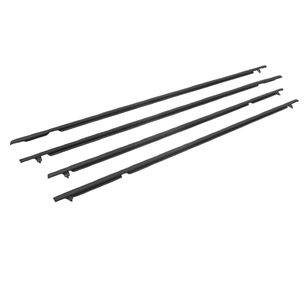Mzxygkli One Color Car Window Weather Strip Car Window Weatherstrips Moulding Seal Belt Weather Strip 4Pcs/Set Rain Waterproof For Civic 2006-2011