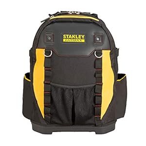 Stanley 1-95-611 Fatmax Tool Backpack with seprate compartments for tools and other items such as laptops