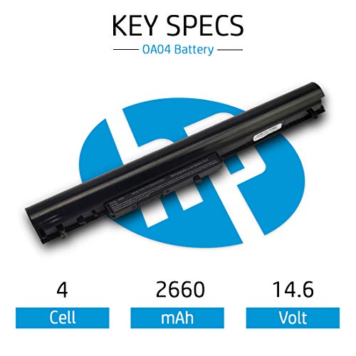 HP OA04 14.6V 41Whr 2660mAh 4 Cell Original Lithium-ion Laptop Battery for HP Presario 15 Series - Image 2