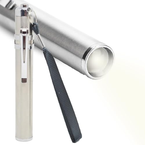 Sakrai Aluminium Pocket LED Pen Torch for Doctors, Nurses & Medical Students | Super Bright Medical Pen Light | Moon Light Examination Torch | Portable Clinic Flashlight