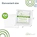 Care Touch 100-Pack Alcohol Wipes - Individually Wrapped Alcohol Prep Pads with 70% Isopropyl - Sterile 2-Ply Antiseptic Swabs for First Aid Kits, Cleaning, Travel and Everyday Use