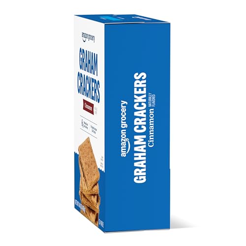 Image of Amazon Grocery, Cinnamon Graham Crackers, 14.4 Oz
