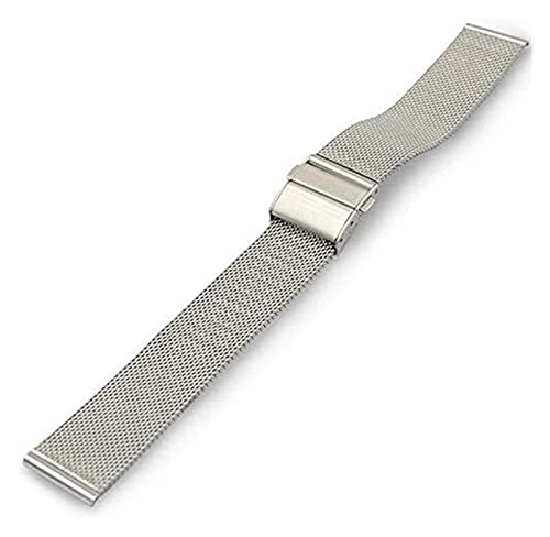 Watch stracles acier inoxydable argent 20mm pour remplacer votre bracelet - 6