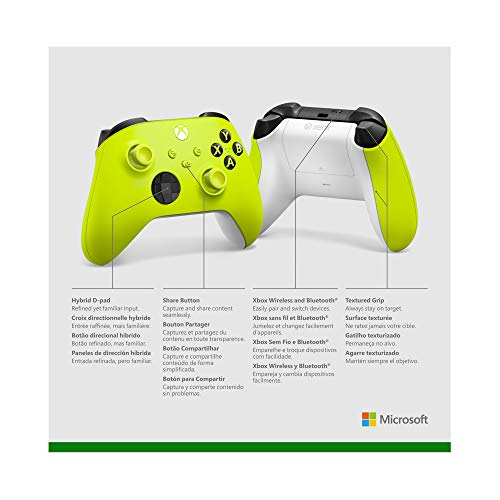 Image of Microsoft Xbox Wireless Controller Electric Volt