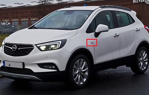 RZG 2 x czarna soczewka z czarnym dymem, boczny wskaźnik kierunku, bursztynowa dioda LED, powtarzacz świateł dla Mokka Mokka X Trax 2012-2019