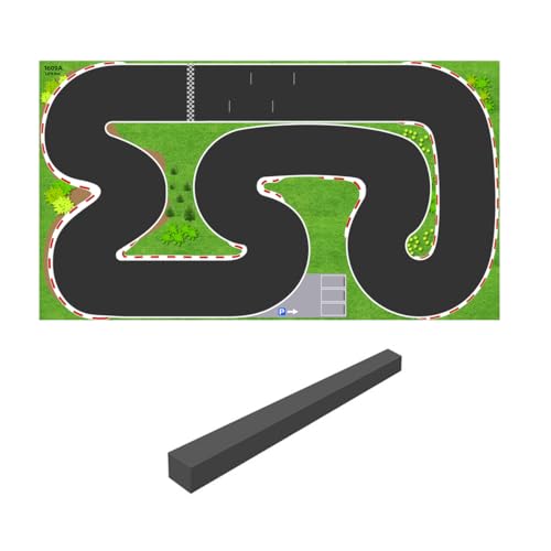 YounggDiy LDARC 1609A Race Track with Barriers for Mini RC Car Models