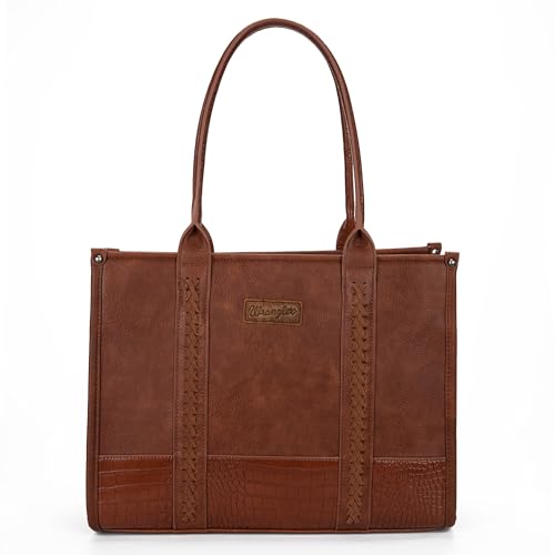 Image of Montana West x Wrangler Tote Bag for Women Western Cow Print Purse Designer Top Handle Handbags