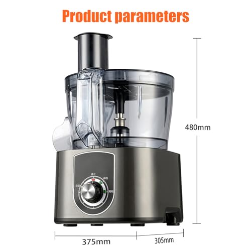 Picadora eléctrica de frutas y verduras HQCUZZY miniatura 3