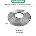 ZIMISI 26Ft Automotive Chrome Trim Strip, 1/2