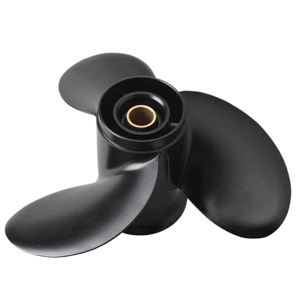 362-64101 14 Spline Elabora esternamente in Alluminio 9 25x9 Compatibile con i Motori della Barca da 9 CHP da 9 CHP da 20 CV Sostituisce la Parte OEM per Vari Modelli